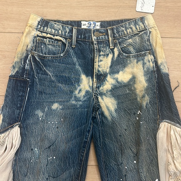 NWT Free People Martha Lace Jeans 27 - Picture 5 of 13